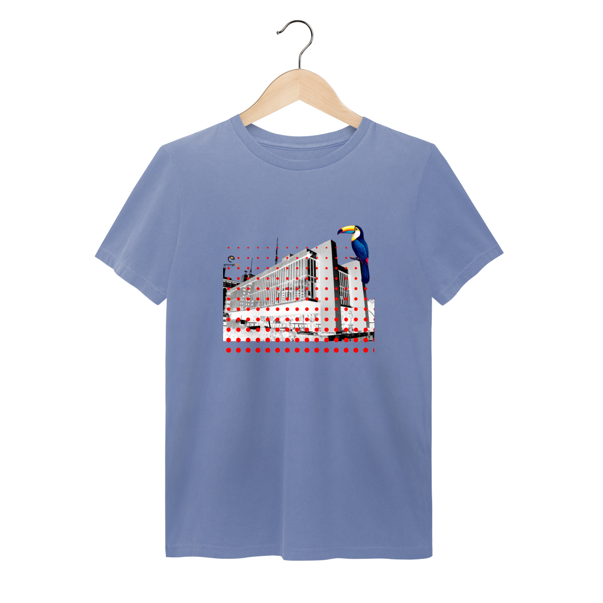 T-shirt estonada linha birdlife