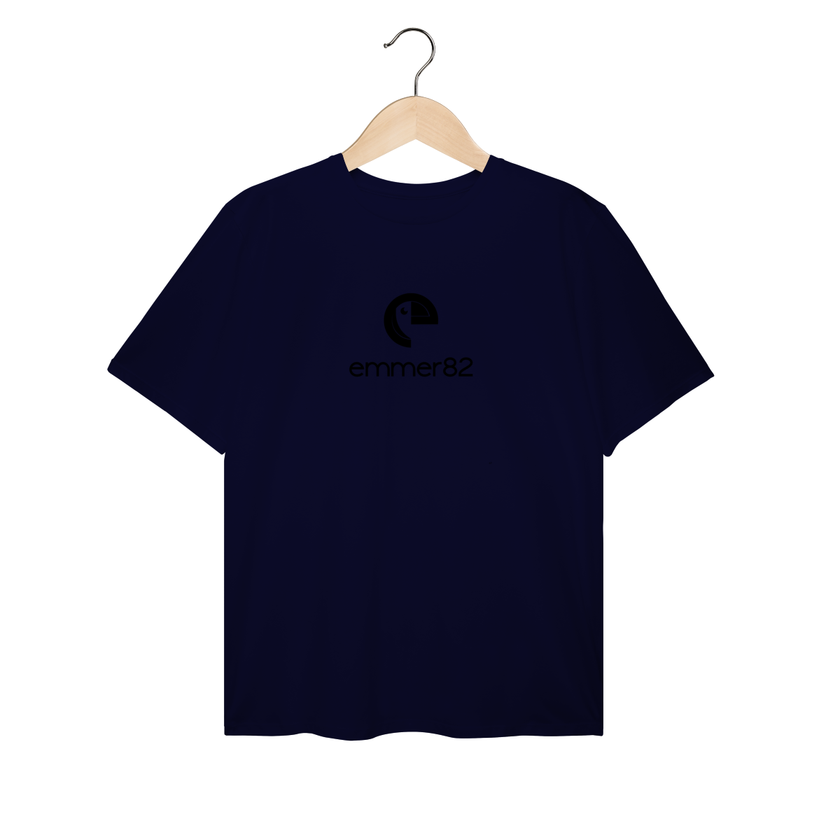 T-shirt plus size linha new age II estampa preta