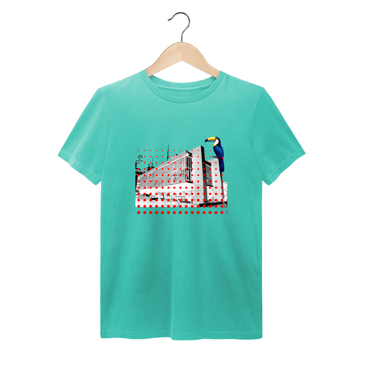 T-shirt estonada linha birdlife
